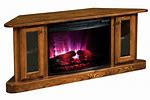 Amish Fireplace TV Stand