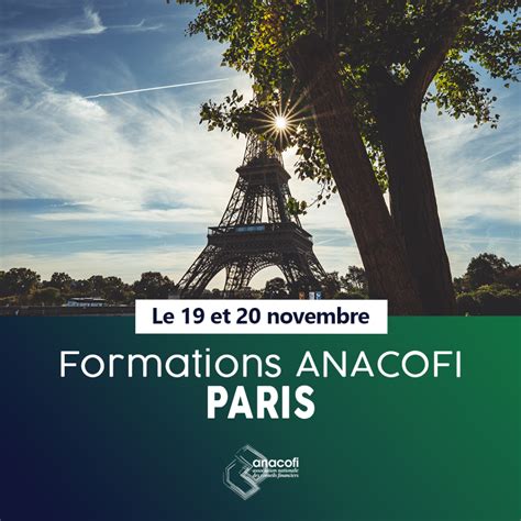 Anacofi à Paris