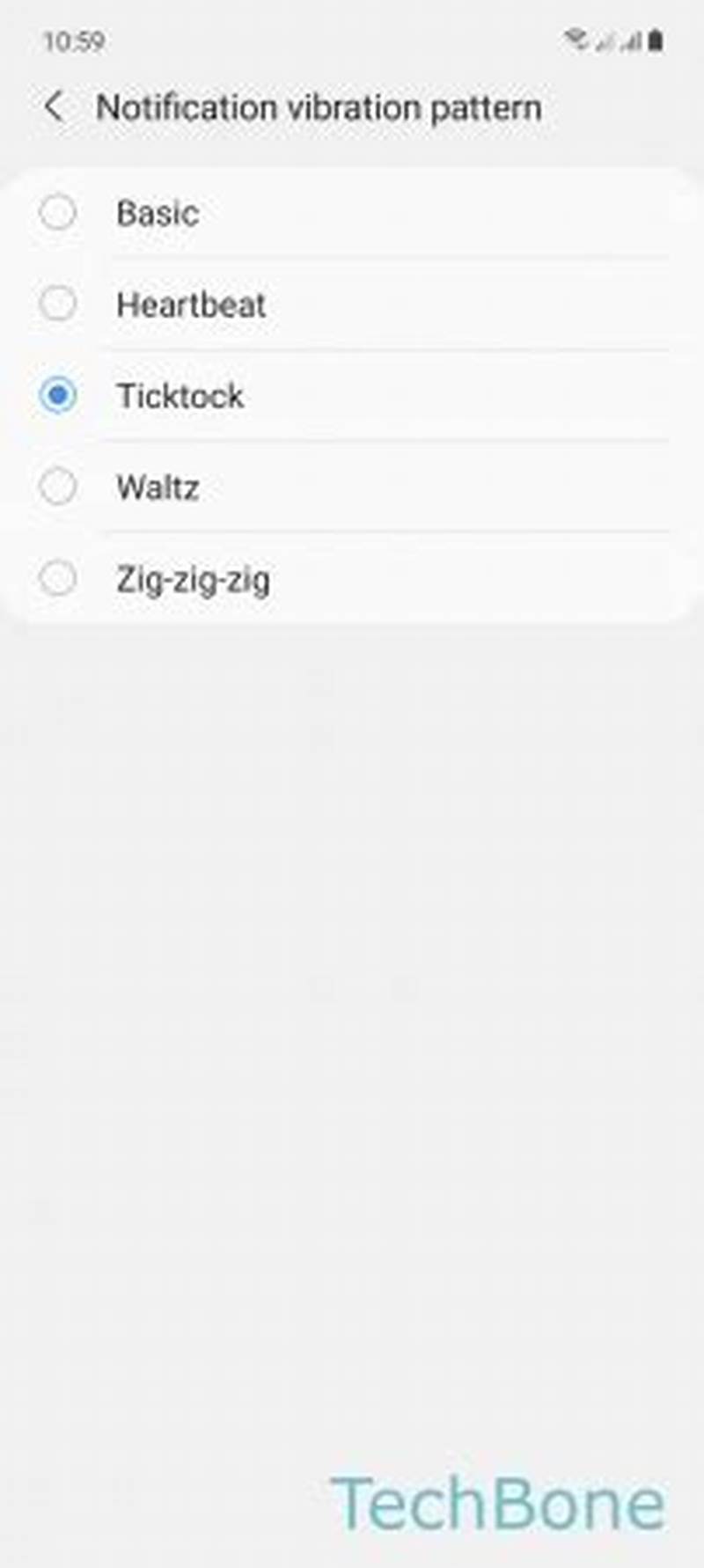 Android Change Notification Vibration Pattern