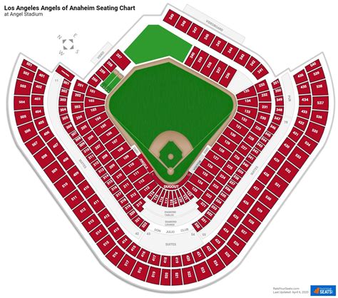 Angel Stadium Seat Chart