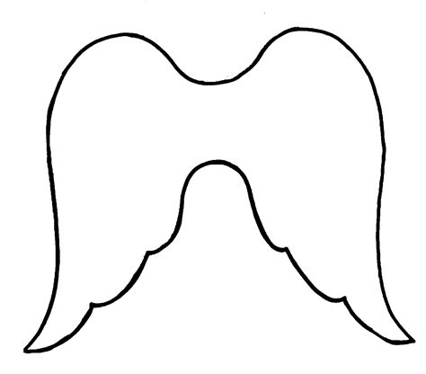 Angel Wings Template