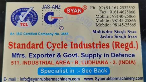 Angrash Cycle Parts Manufacturers