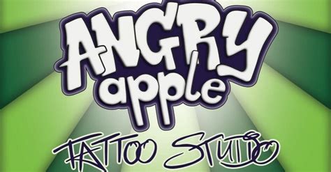 Angry Apple Tattoo