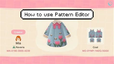 Animal Crossing New Horizons Pattern Catalog