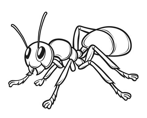 Ant Coloring Page Printable