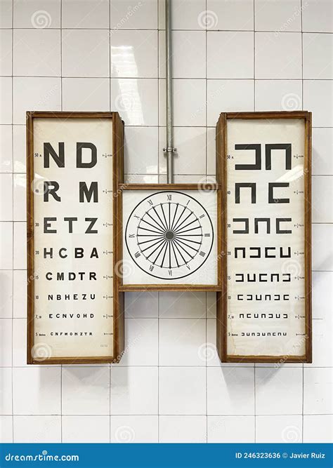 Antique Eye Chart