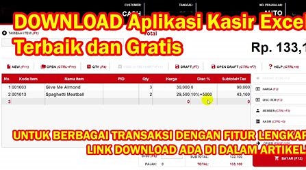 Aplikasi Kasir Full Version Indonesia