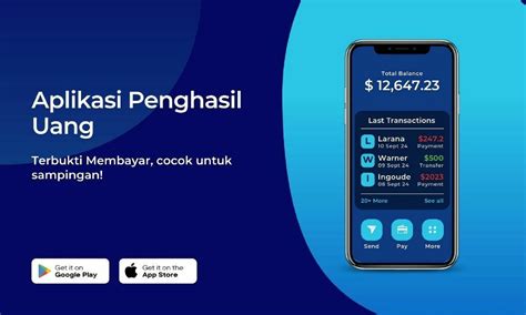 Aplikasi Penghasil Uang terbaik Indonesia