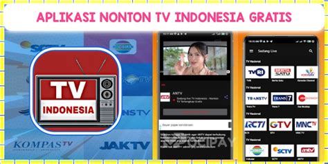 Aplikasi TV Indonesia Gratis