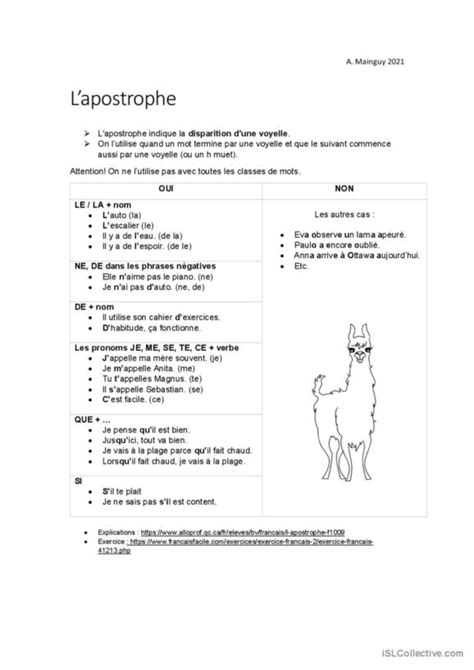 Apostrophe à Serris