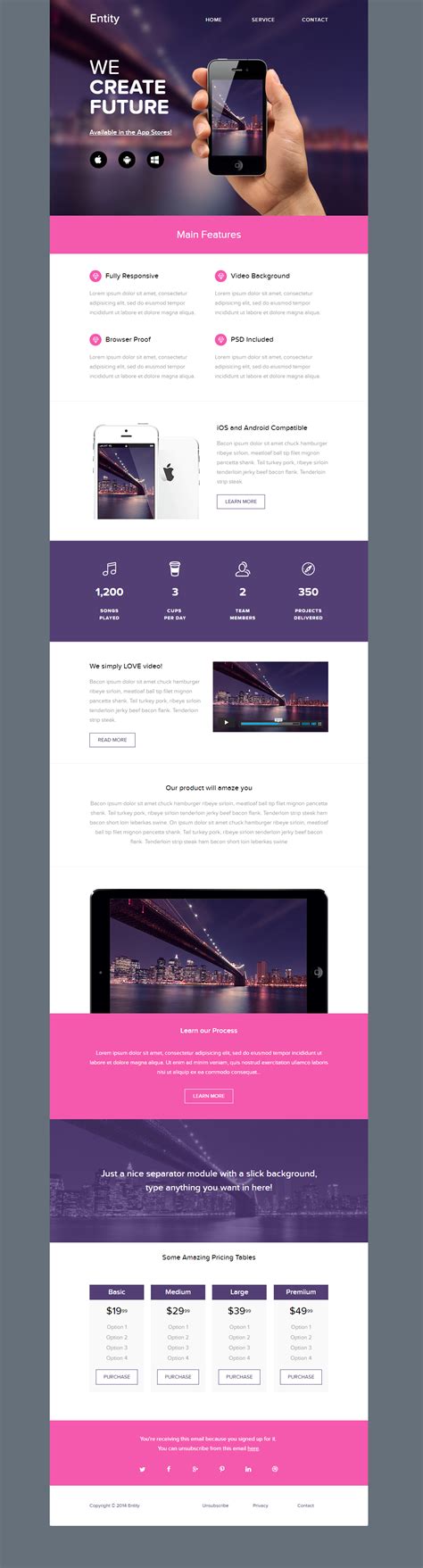 App Email Template