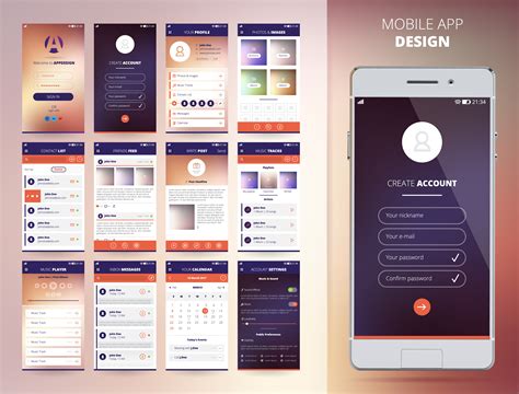 App Template Design