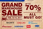 Appliances Warehouse Sale in the Philippines