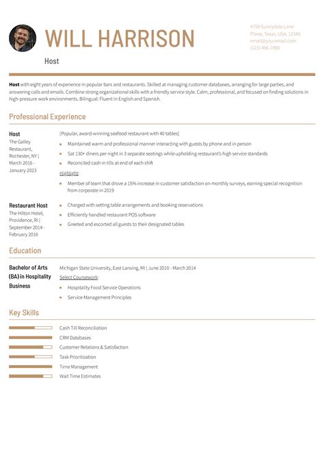 Applicant Tracking System Friendly Resume Template
