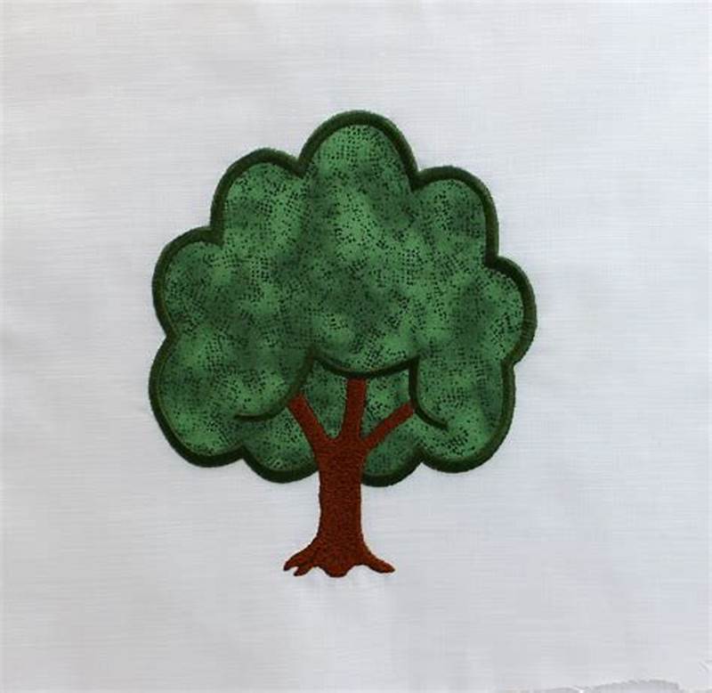Applique Tree Pattern