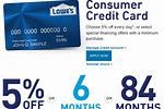 Apply for Lowe's Credit Card