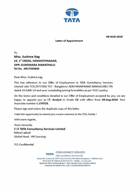 New of xxvi form appointment letter 958