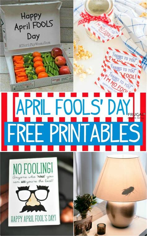 April Fools Day Printables