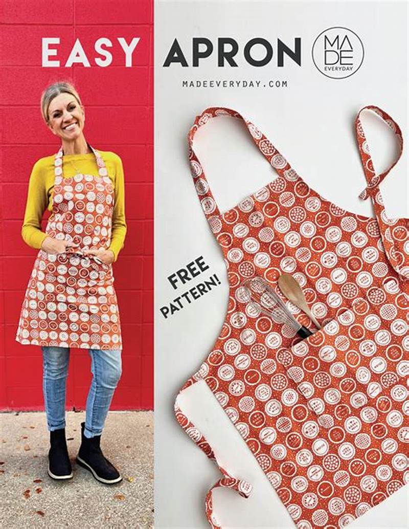 Apron With Pockets Pattern