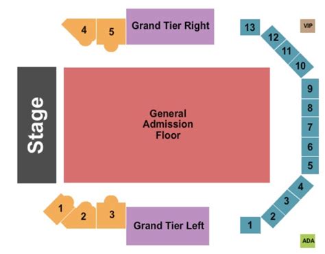 Aragon Ballroom Seating Chart