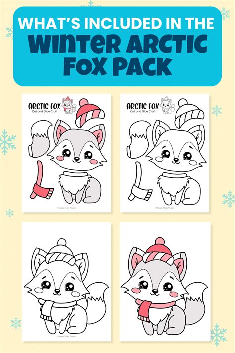 Arctic Fox Template