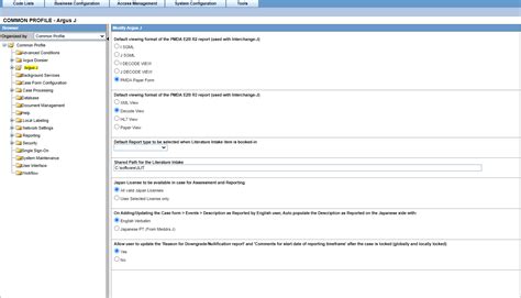 Argus Unable To Display Report Catalog