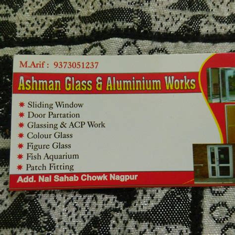 Arif Glass and Aluminium Works
