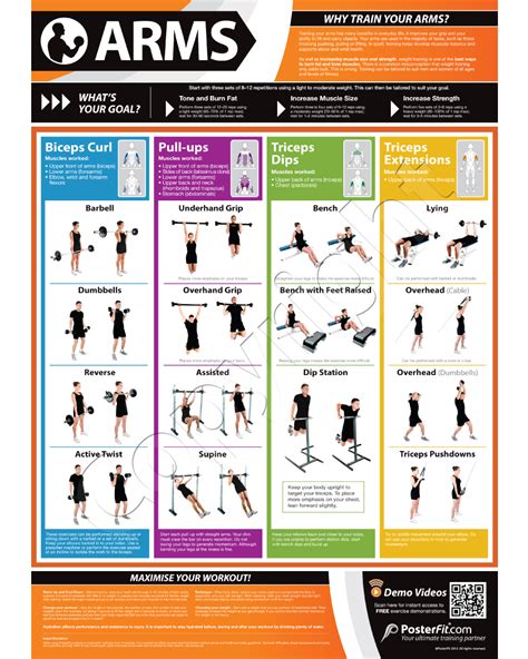 Arm Workout Chart