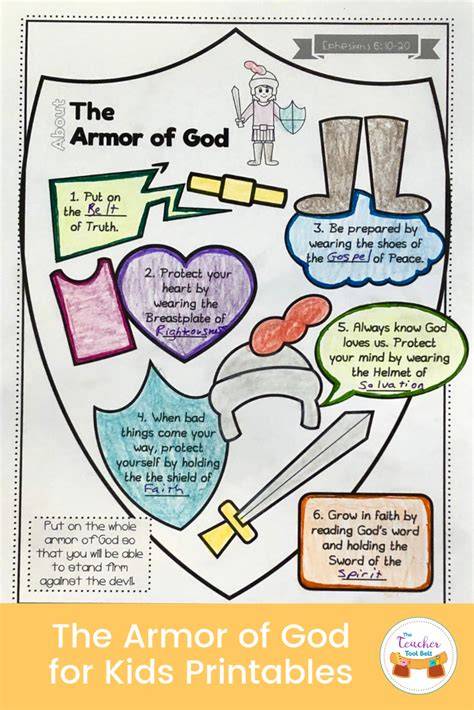 Armor Of God Printables Free
