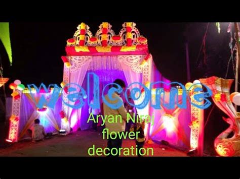 Aryan flower decorations