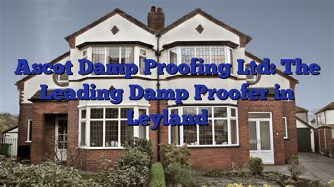 Ascot Damp Proofing | Damp Proofer | Bolton