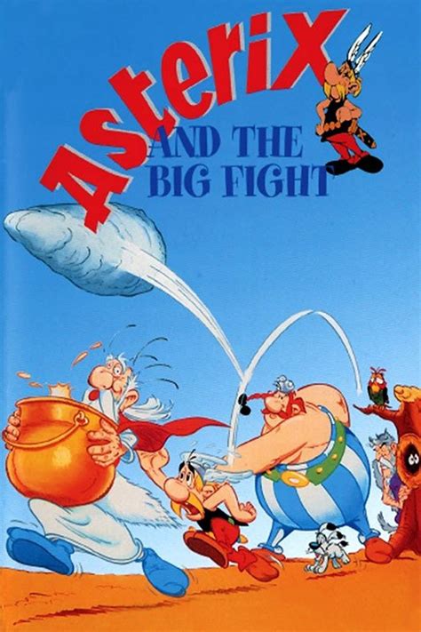 Asterix and the Big Fight (1989) film online,Philippe Grimond,Roger Carel,Pierre Tornade,Henri Labussière,Julien Guiomar