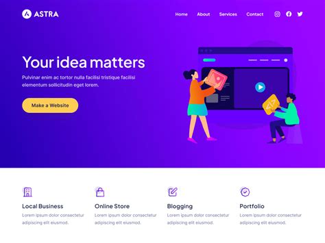 Astra Theme Templates