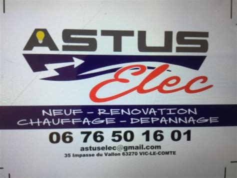Astus Elec à Vic-le-Comte