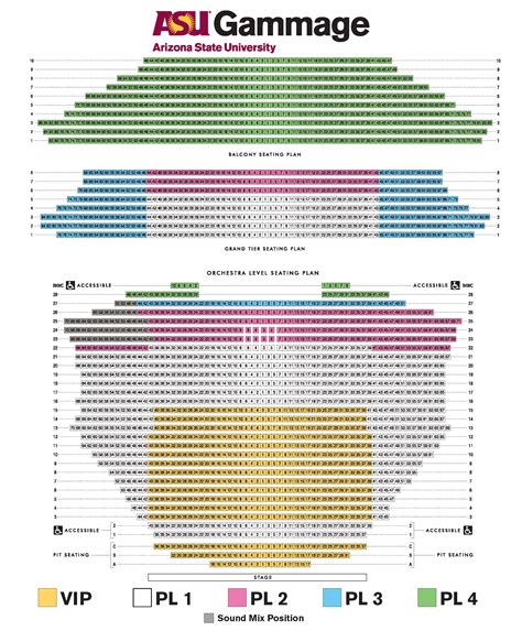Asu Seating Chart