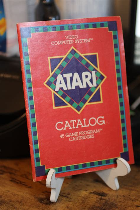 Atari Video Computer System Catalog Of 45 Games