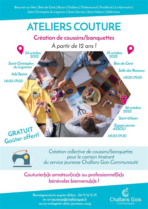 Atelier GDS à Froidfond