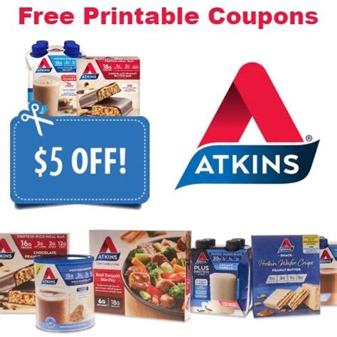 Atkins Shakes Printable Coupons