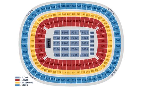 Atlanta Dome Seating Chart