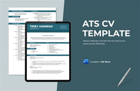 Ats Cv Template Free Download