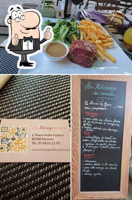 Au Métissage des Saveurs, Restaurant Péronne (Somme - 80) à Péronne