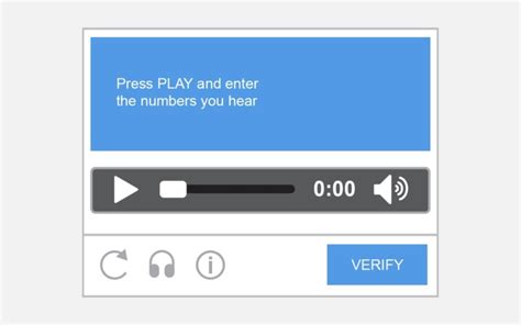 Audio CAPTCHA