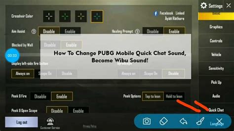 Mengatur Audio dan Efek Suara di PUBG Mobile