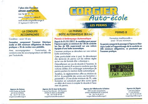 Auto Ecole Corgier à Amplepuis