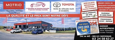 Auto Express - Motrio à Carignan