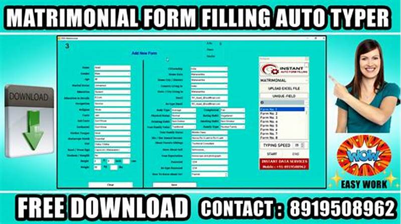Auto Form Filling Software For Data Entry