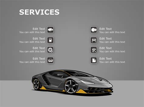 Auto Powerpoint Template
