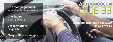 Auto-École Code 33 à Gradignan