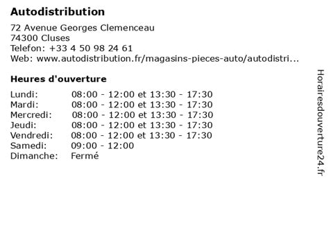 Autodistribution à Cluses