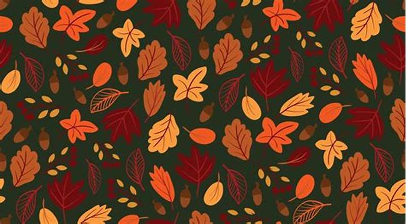 Autumn Background Pattern
